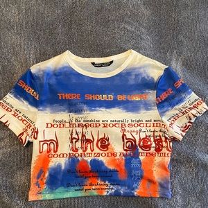 Shein Crop Top Shirt